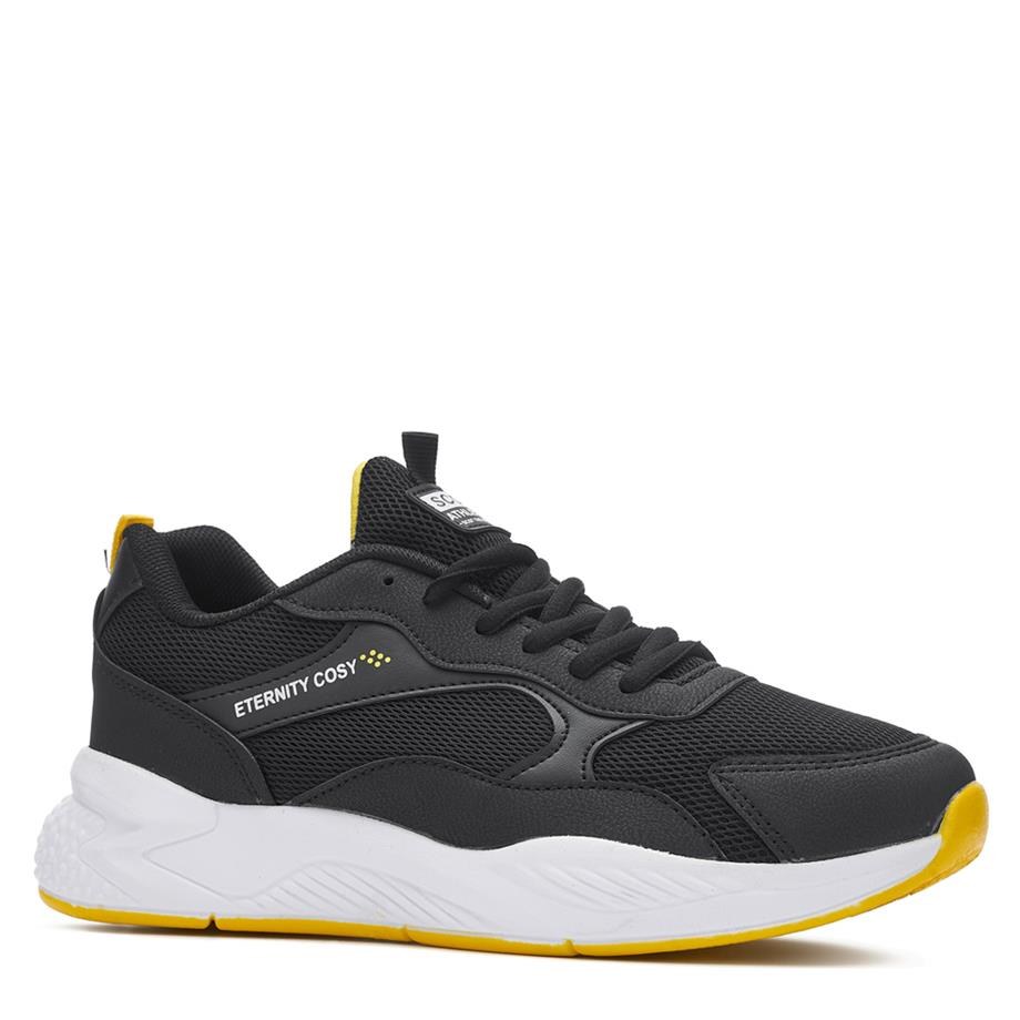 SCOT Spor 010 A Siyah Beyaz Sarı