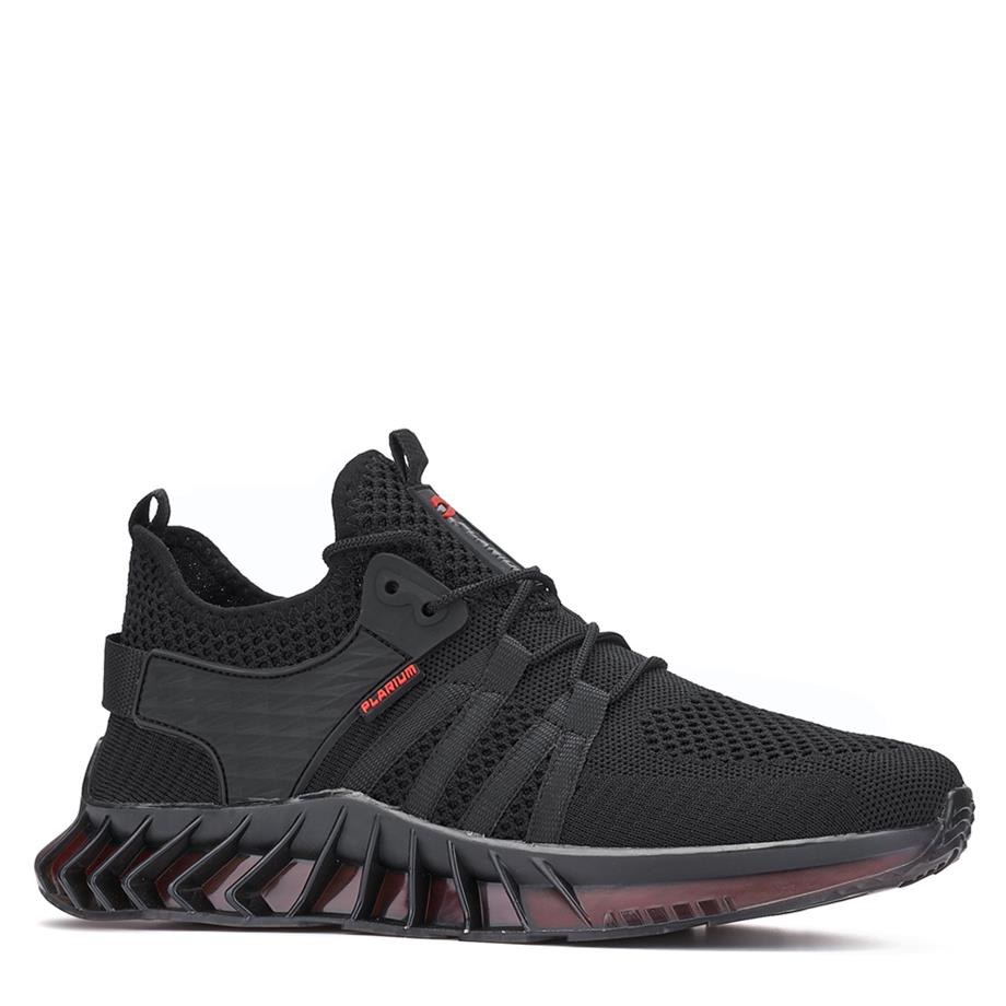 PLARİUM Spor 050 A Siyah Kırmızı