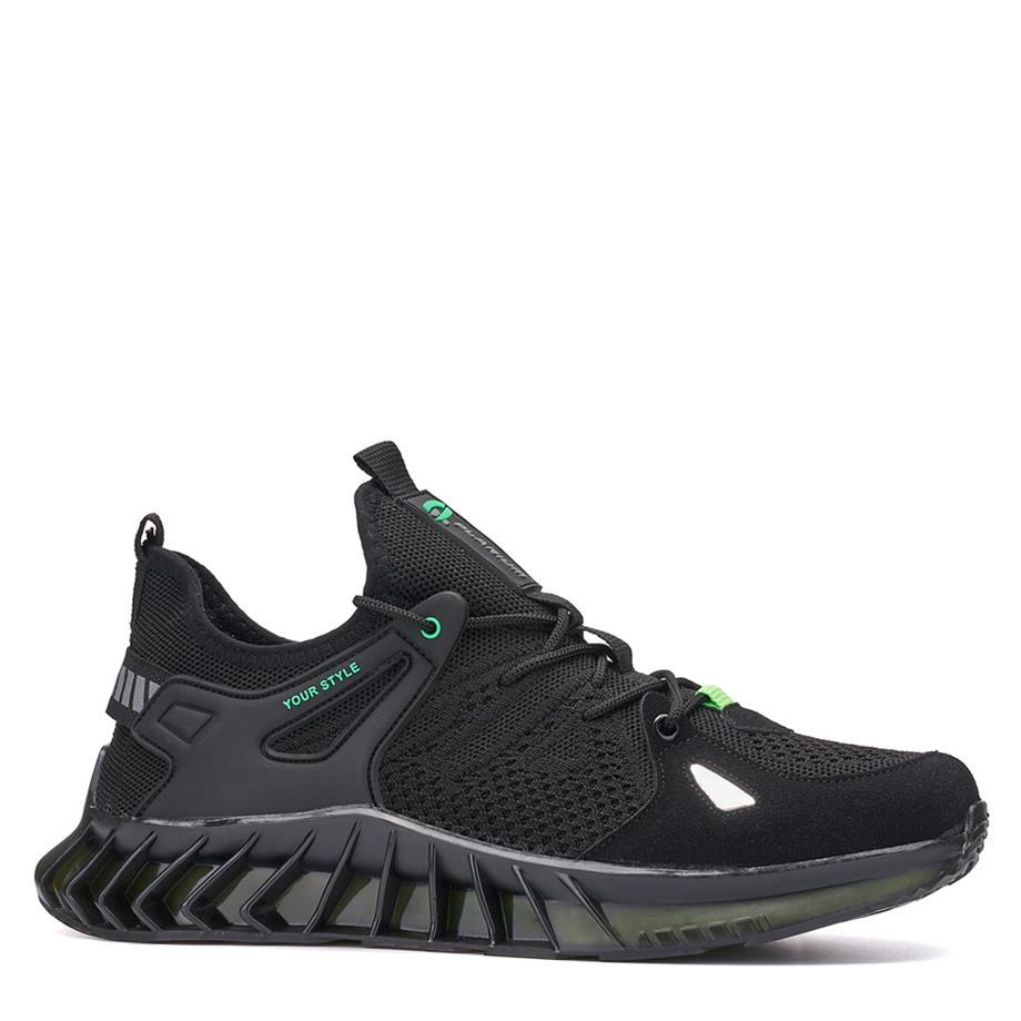 PLARİUM Spor 045 A Siyah Yeşil