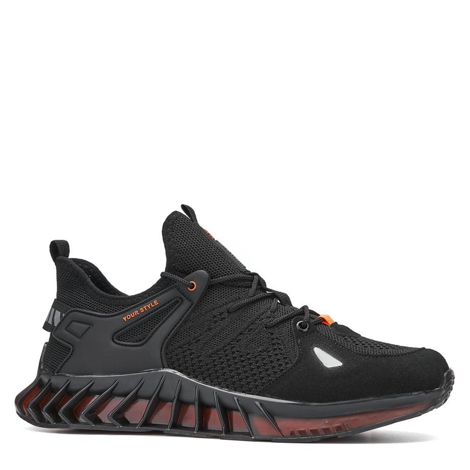 PLARİUM Spor 045 A Siyah Turuncu
