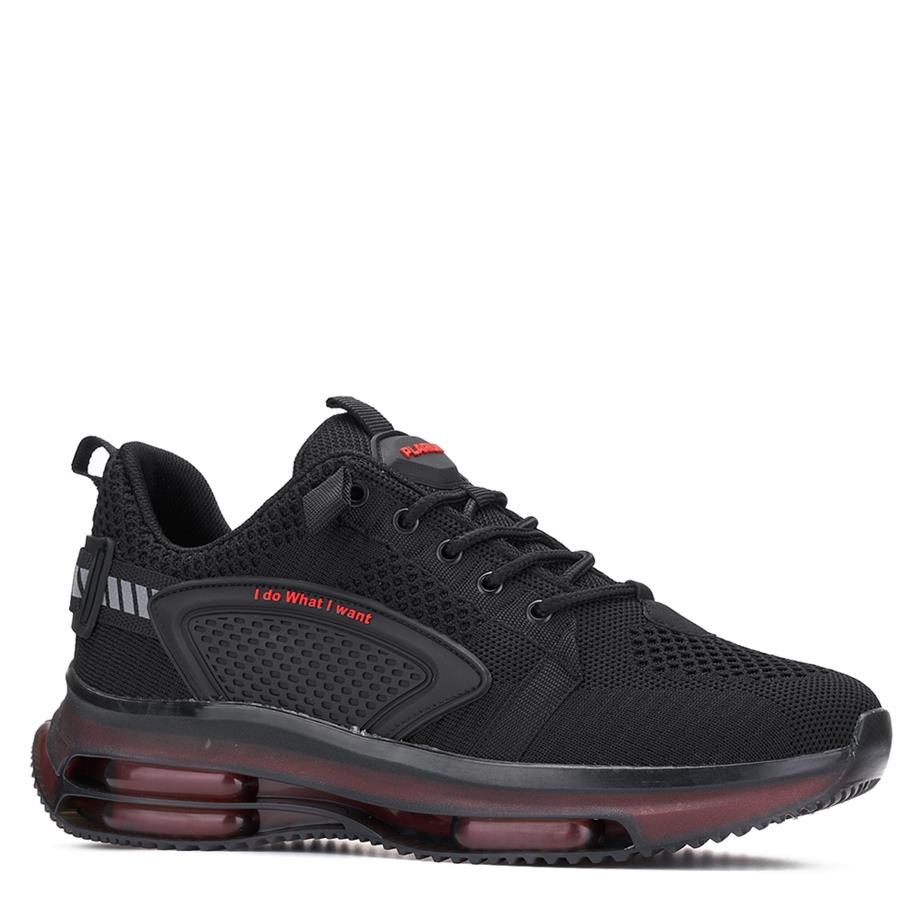 PLARİUM Spor 025 A Siyah Kırmızı