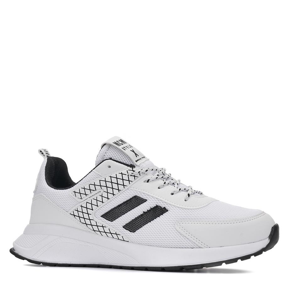 Malcolm Spor 1595 A Beyaz Siyah