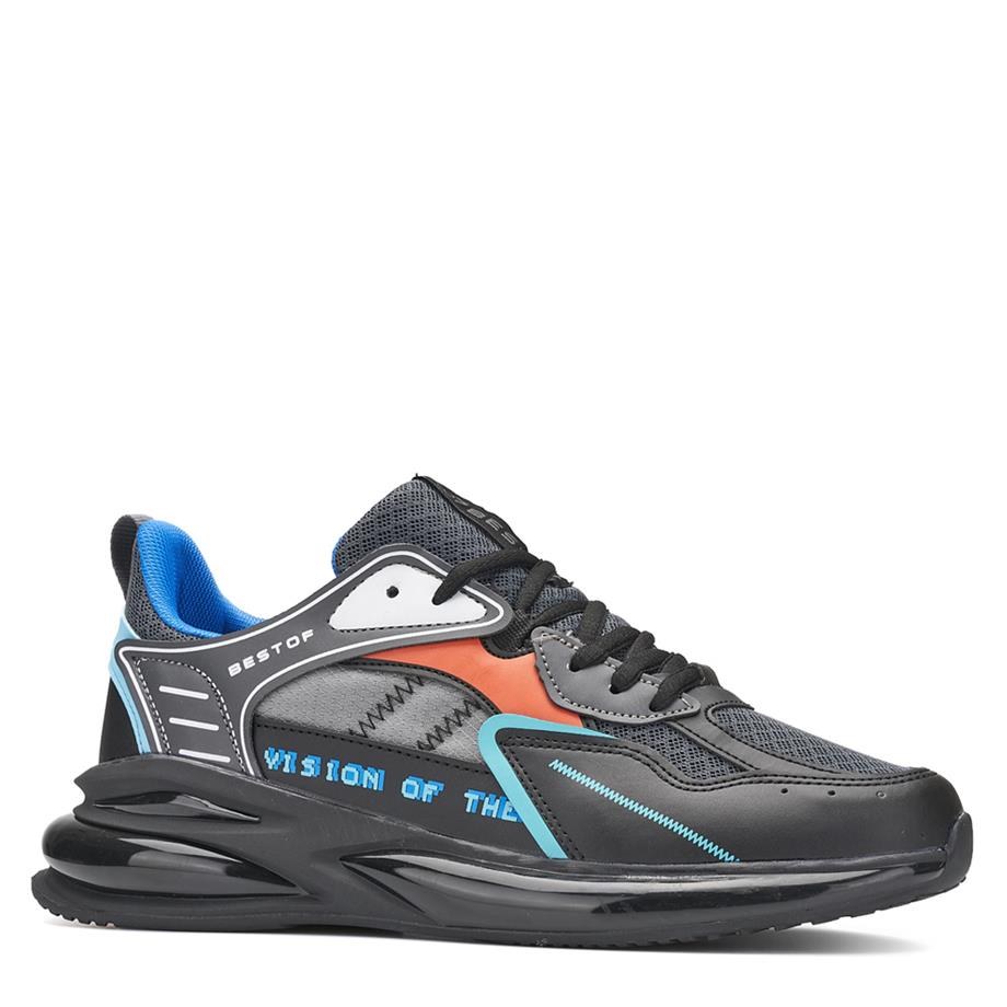 BESTOF Spor B-361 Siyah Siyah