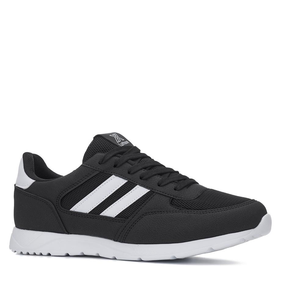 LUTTOON Spor T-057 Siyah Beyaz