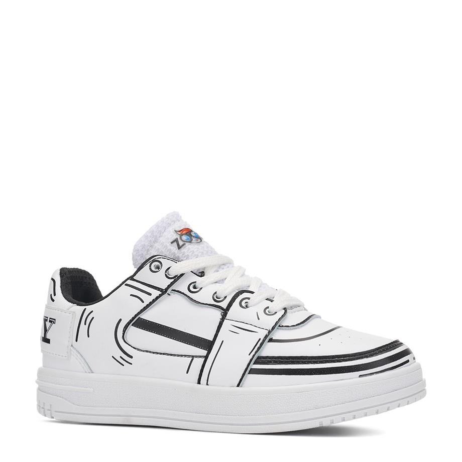 Zoom Spor Cilt 2823 Beyaz Siyah
