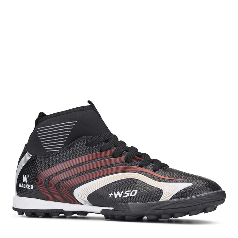 WALKED Halı Saha 435 Siyah Kırmızı
