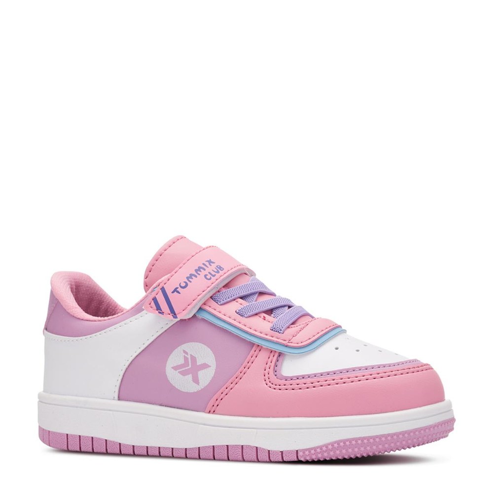 TOMMİX Spor Cilt 503 Pembe Lila Beyaz