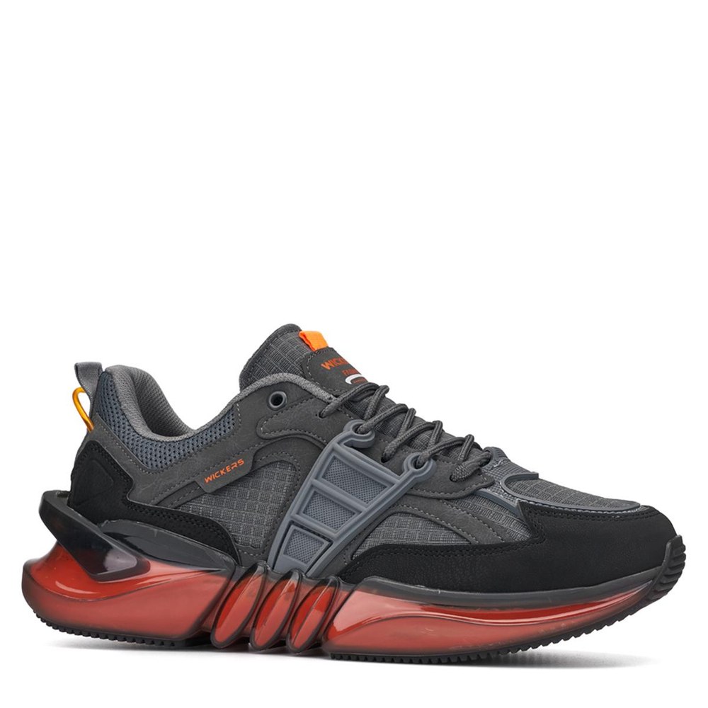 WİCKERS Spor 2595 Füme Siyah Turuncu