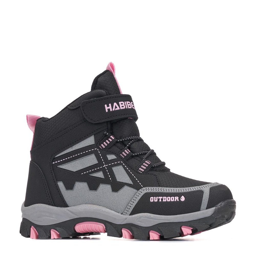 HABİ BEAR F Bot 083 Siyah Pembe