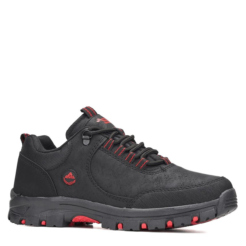 LEODER Treking 2525 Siyah Kırmızı