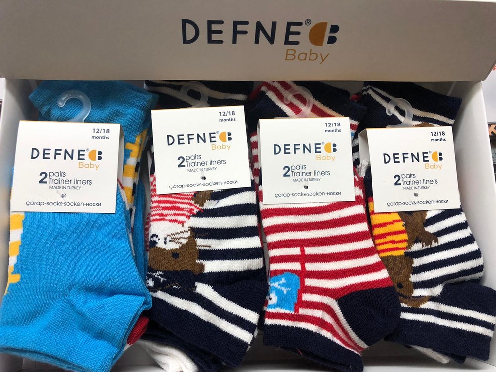 Defne Bebe 2'Lİ Patik Corap