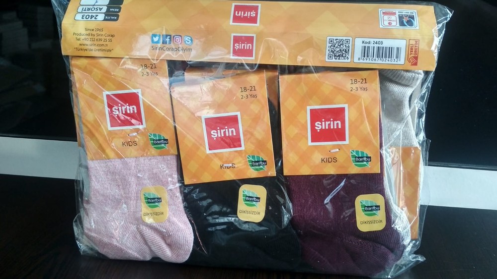 Şirin Çocuk Bambu Patik