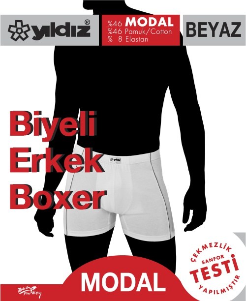 Yıldız 105 Modal Biyeli Likralı Boxer