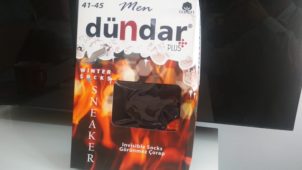 Dündar Plus Erkek Havlu Sneaker Çorap