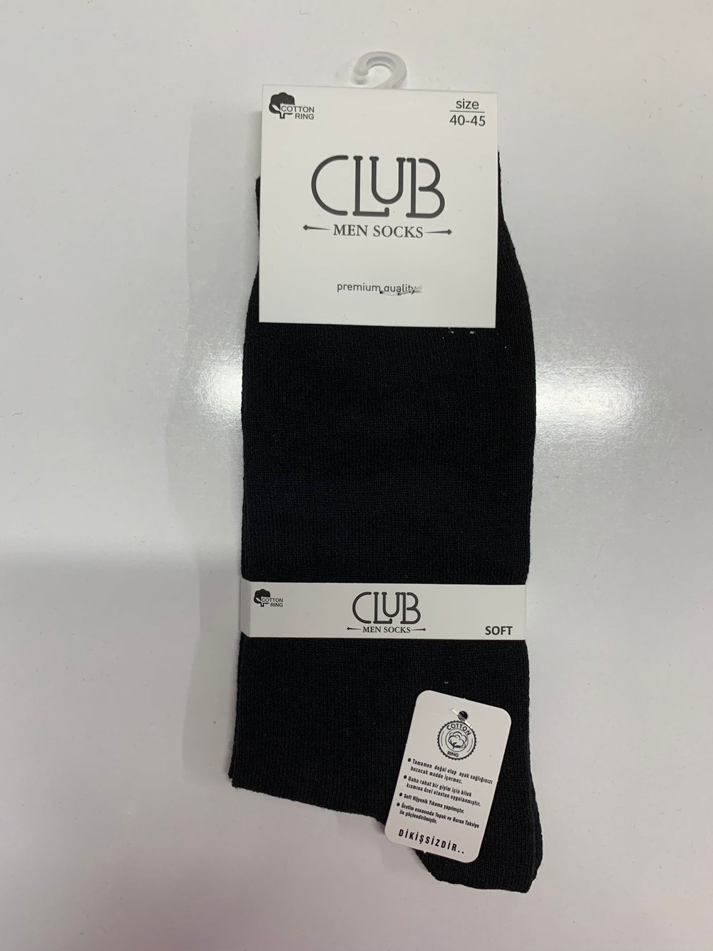 Club Erkek Dikişsiz Çorap