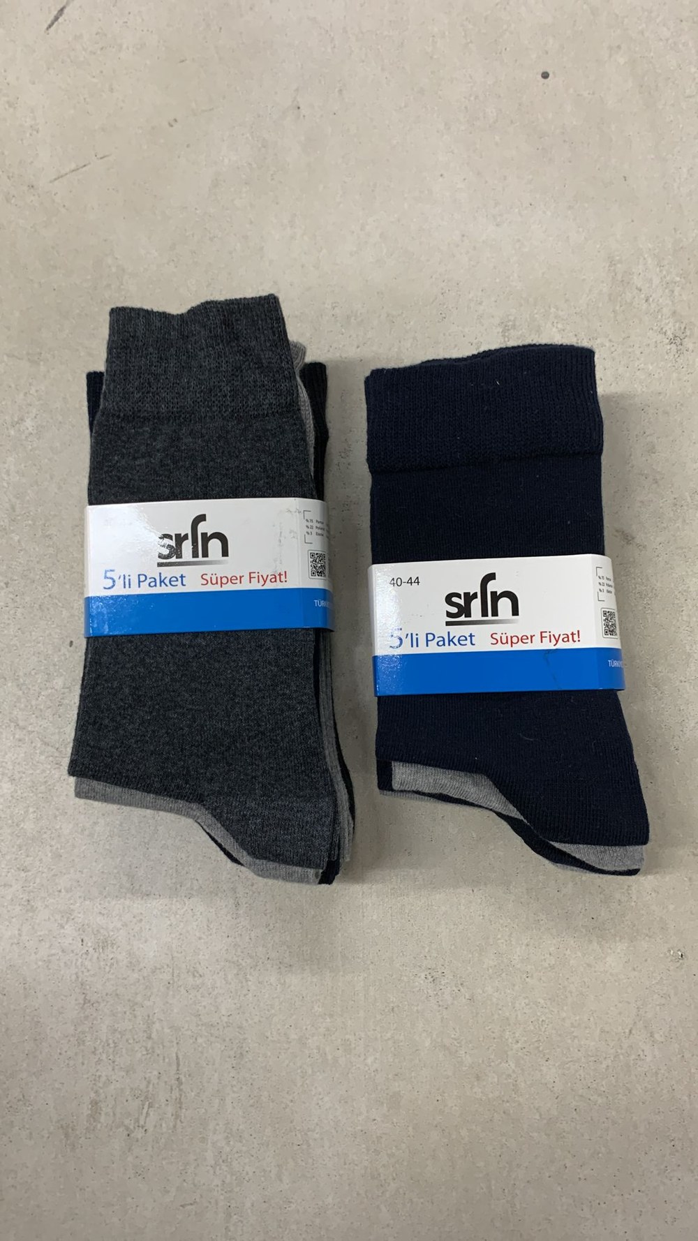 Şirin 0100 Srfn Erkek 5 Li Corap