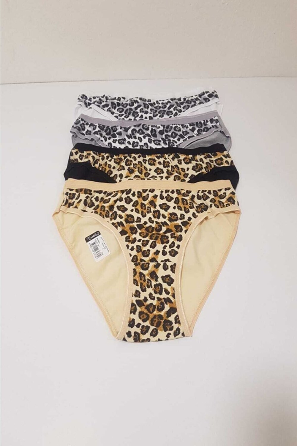 Tutku Bayan Leopar Bikini Arkası Düz Kod 740 No: 5