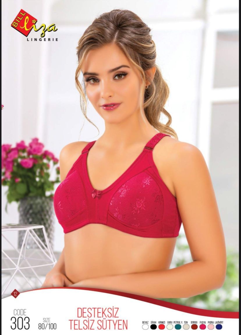 Lıza 303 Model Telsız Dantellı Sutyen