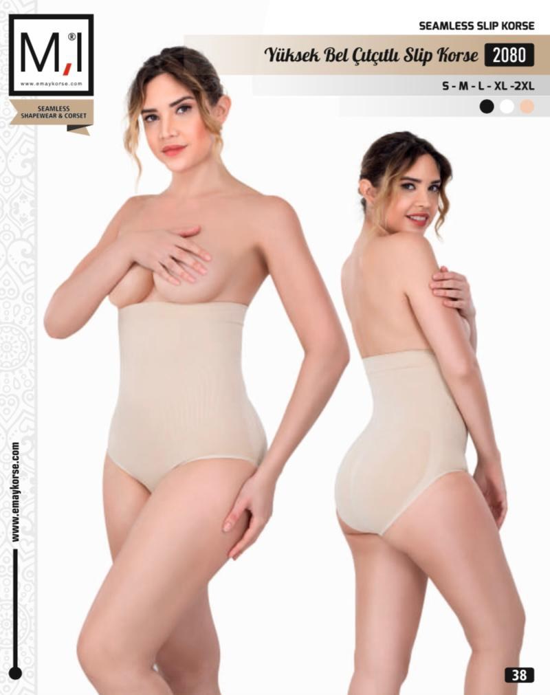 Mı 2080 Agraflı Slip Korse