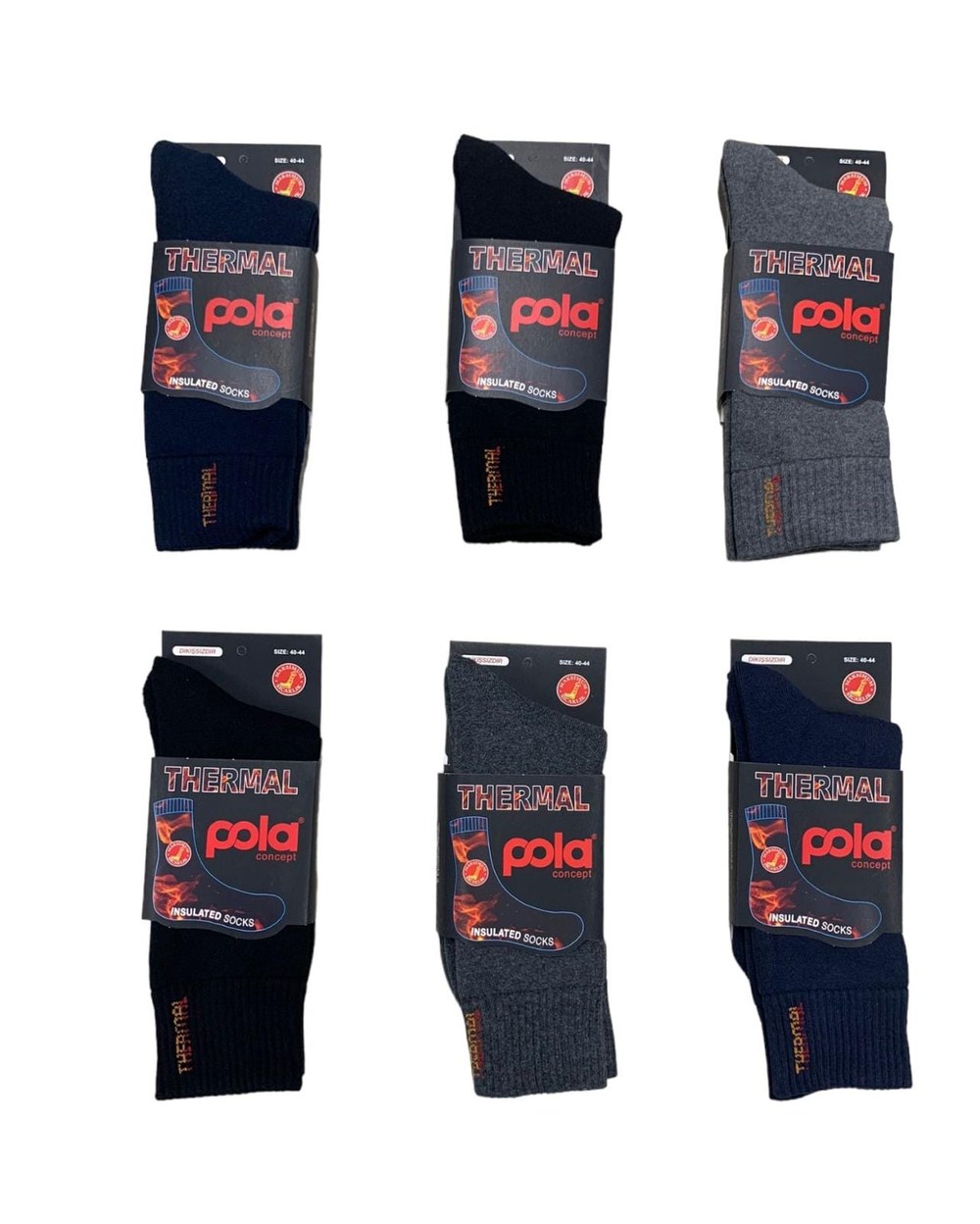 Pola Erkek Thermal Çorap