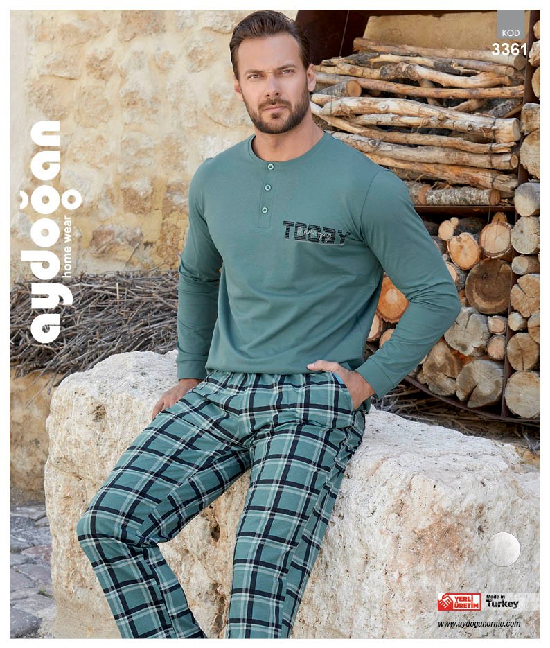 Aydoğan 3361 Modal Erkek Pijama Takım