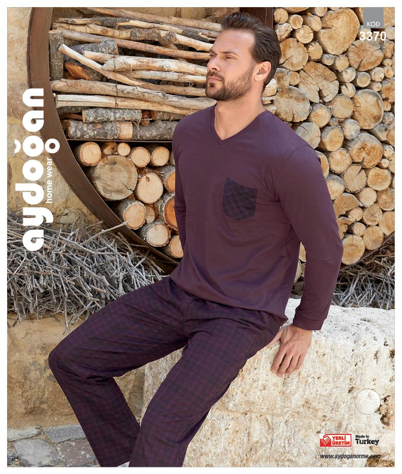Aydoğan 3370 Bay Penye Pijama
