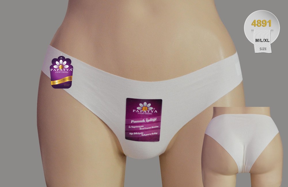 Papatya 4891 Bıkını Pamuk Lazer Kesım Bedenlı