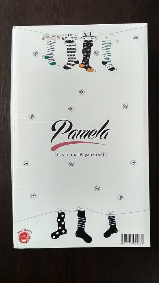 Pamela Bayan Lüks Termal Çorap