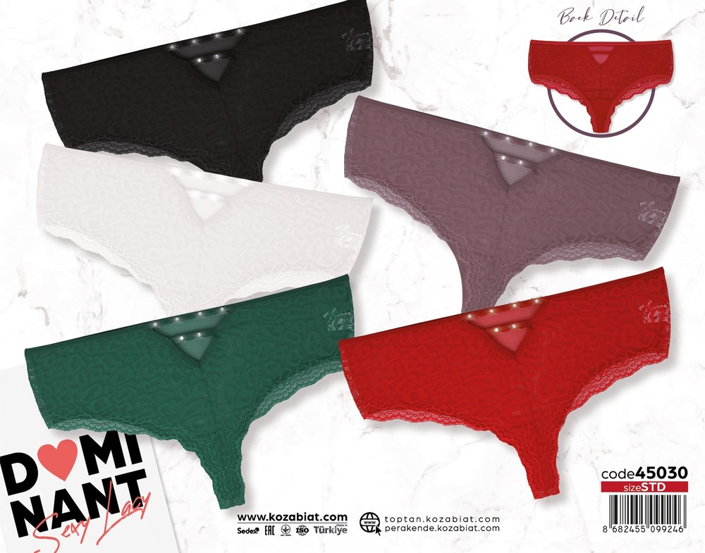 Kozabiat 45030 Bayan Tanga 10'LU Paket