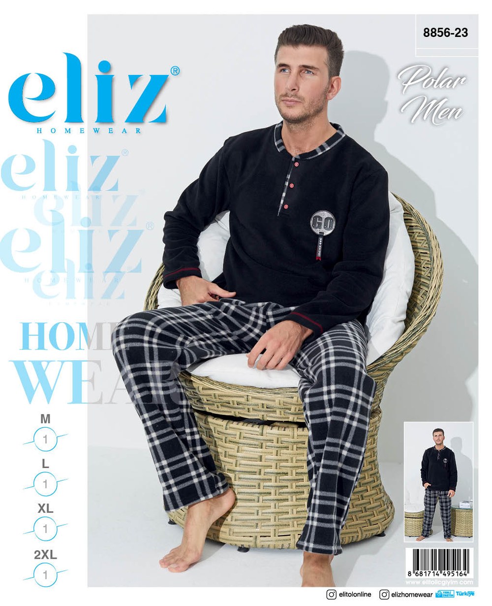 Eliz 8856-23 Erkek Polar Pijama Takım