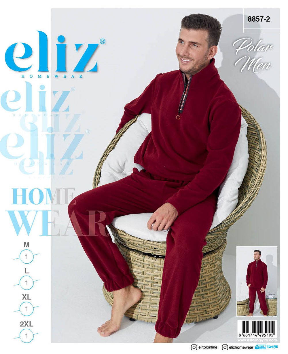 Eliz 8857-2 Erkek Polar Pijama Takım