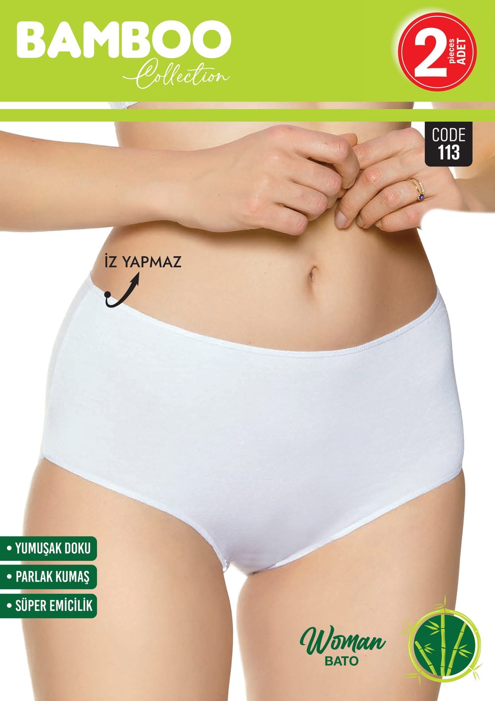 Sortie Bayan Bamboo 2'Lİ Bato Kulot