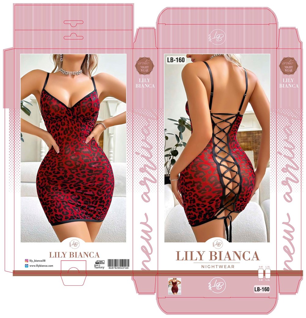 Lily Bicnca LB-160 Bayan Fantezi Gecelik