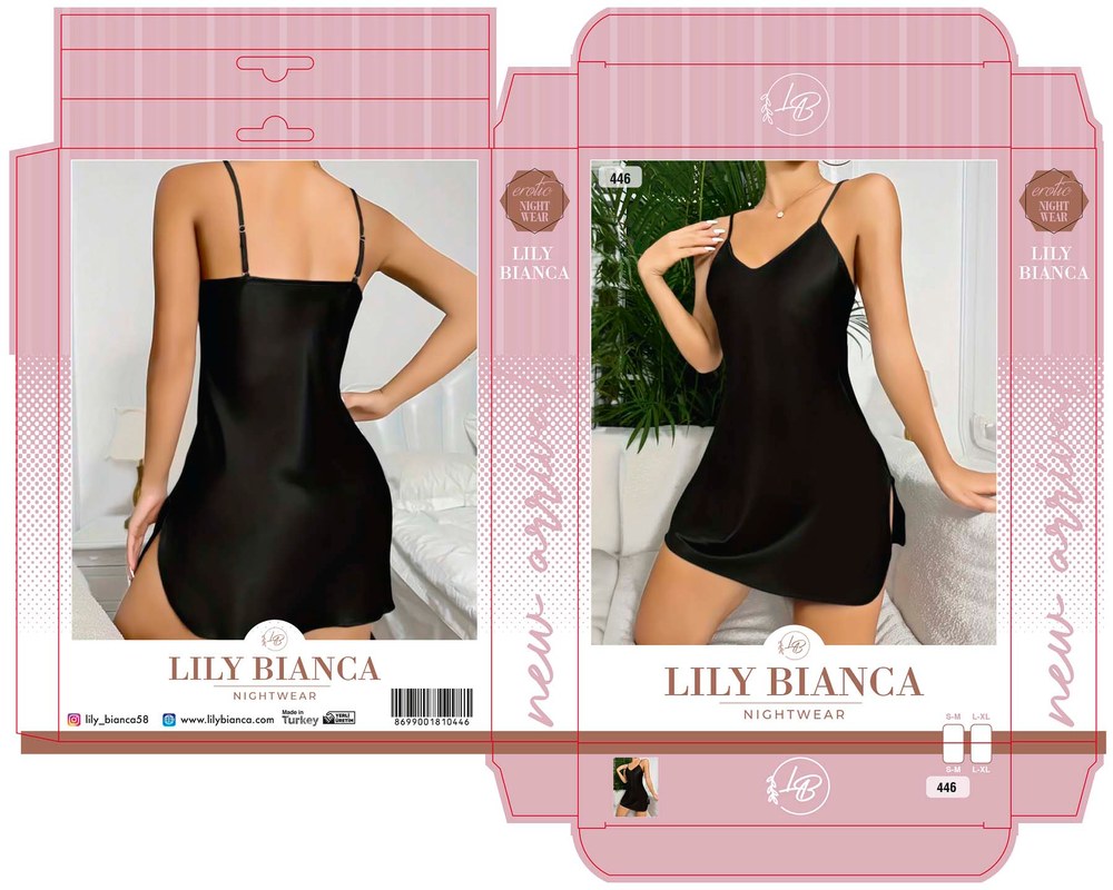 Lily Bicnca 446 Bayan Fantezi Gecelik