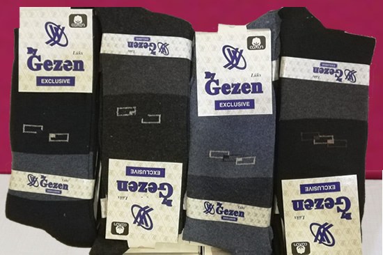 Gezen Erkek Likralı Çorap