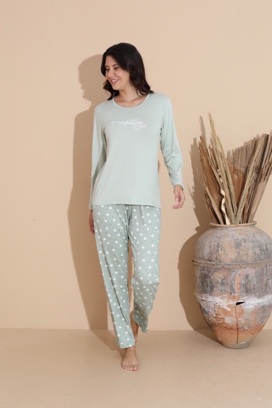 Boyraz 20650 Bayan Milan Pijama Takım