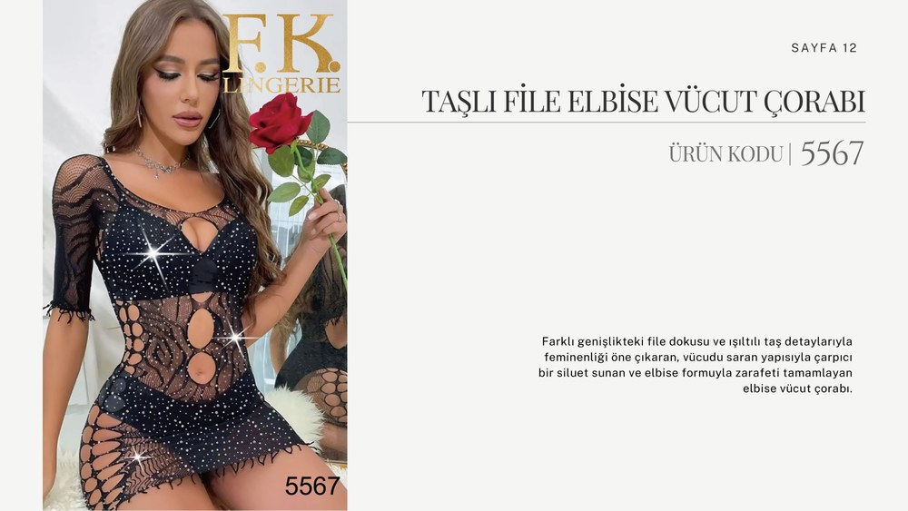Fk 5567 Vücut Çorap
