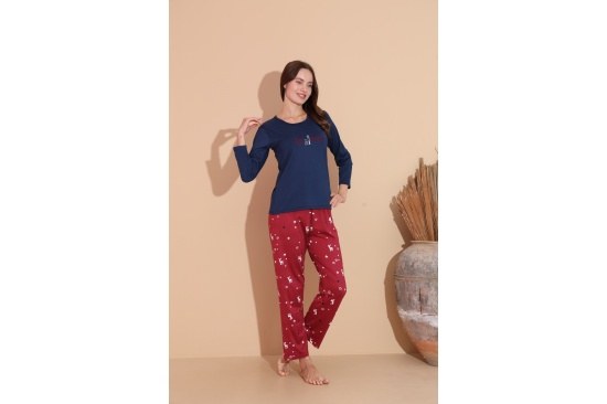 Boyraz 08038 Bayan Soft Sendy Pijama Takımı