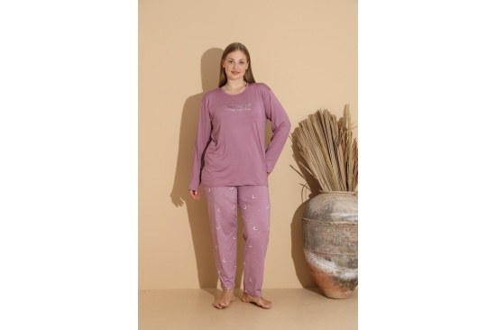 Boyraz 20752 Bayan Milan Battal Pijama Takımı