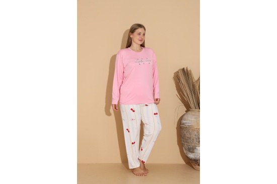 Boyraz 20753 Bayan Battal Milan Pijama Takım