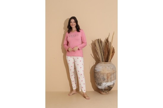 Boyraz 20687 Bayan Milan Pijama Takım