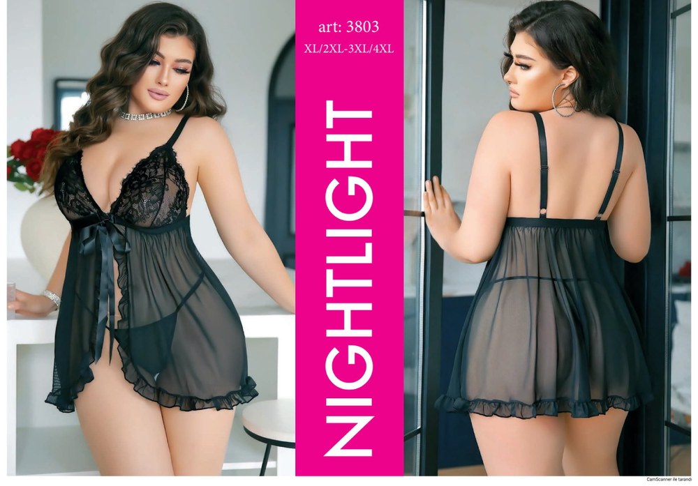 Nightlight 3803 Fantazi Gecelık