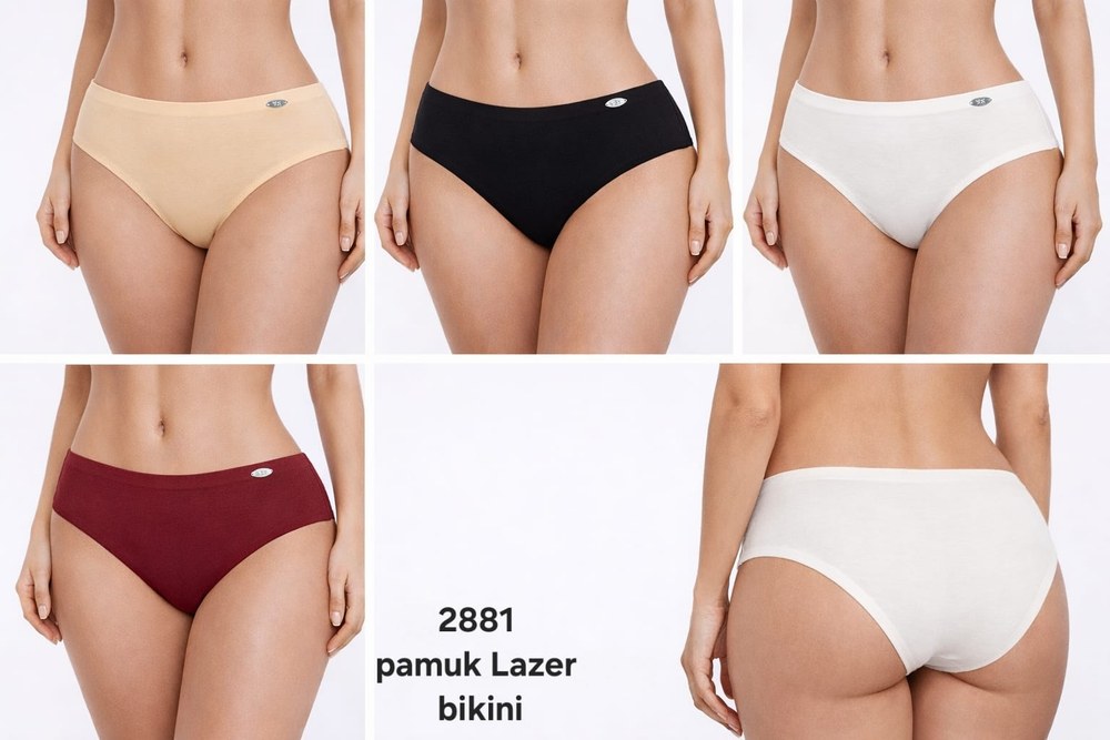 Fk 2881 Bayan Lazer Kesim Kulot