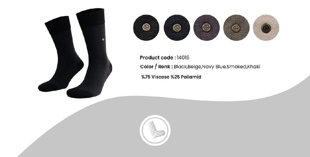 Aytuğ 14016 Erkek Bambu Çorap DES.12