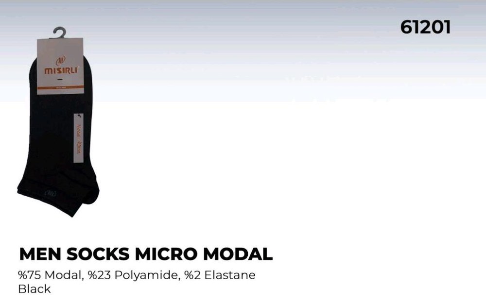 Mısırlı 61201 Erkek Modal Patik Çorap