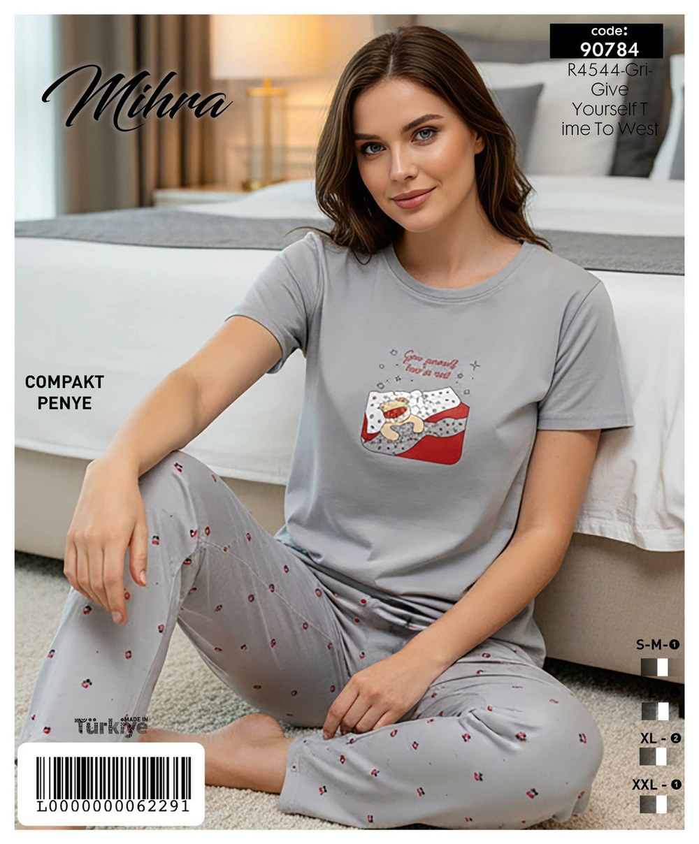 Arcan 90784-R4544 Gri Kompak Penye K.Kol Baskılı Basic Pj Takım