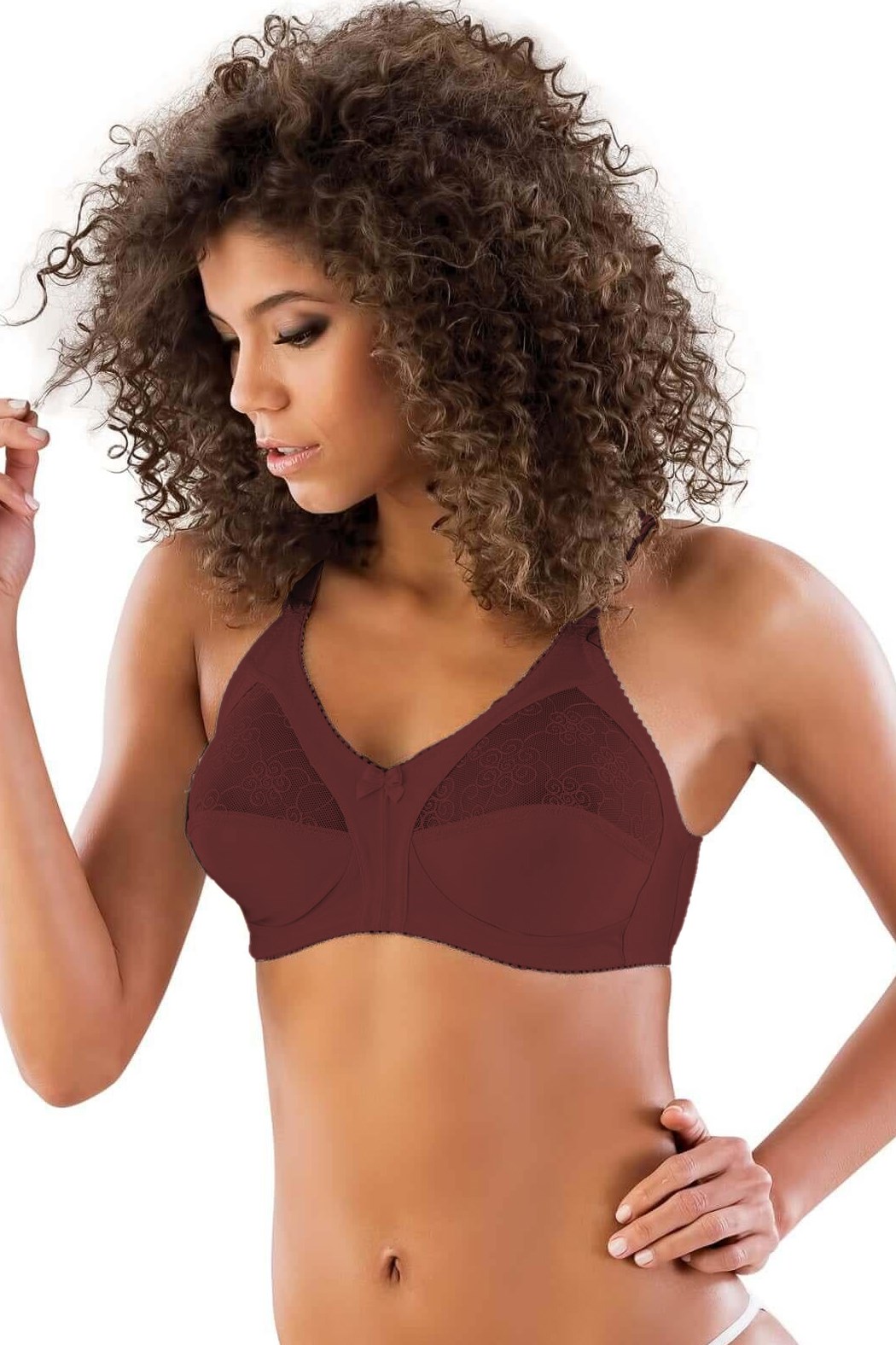 Bordo Emay 111 C Toparlayıcı Sütyen