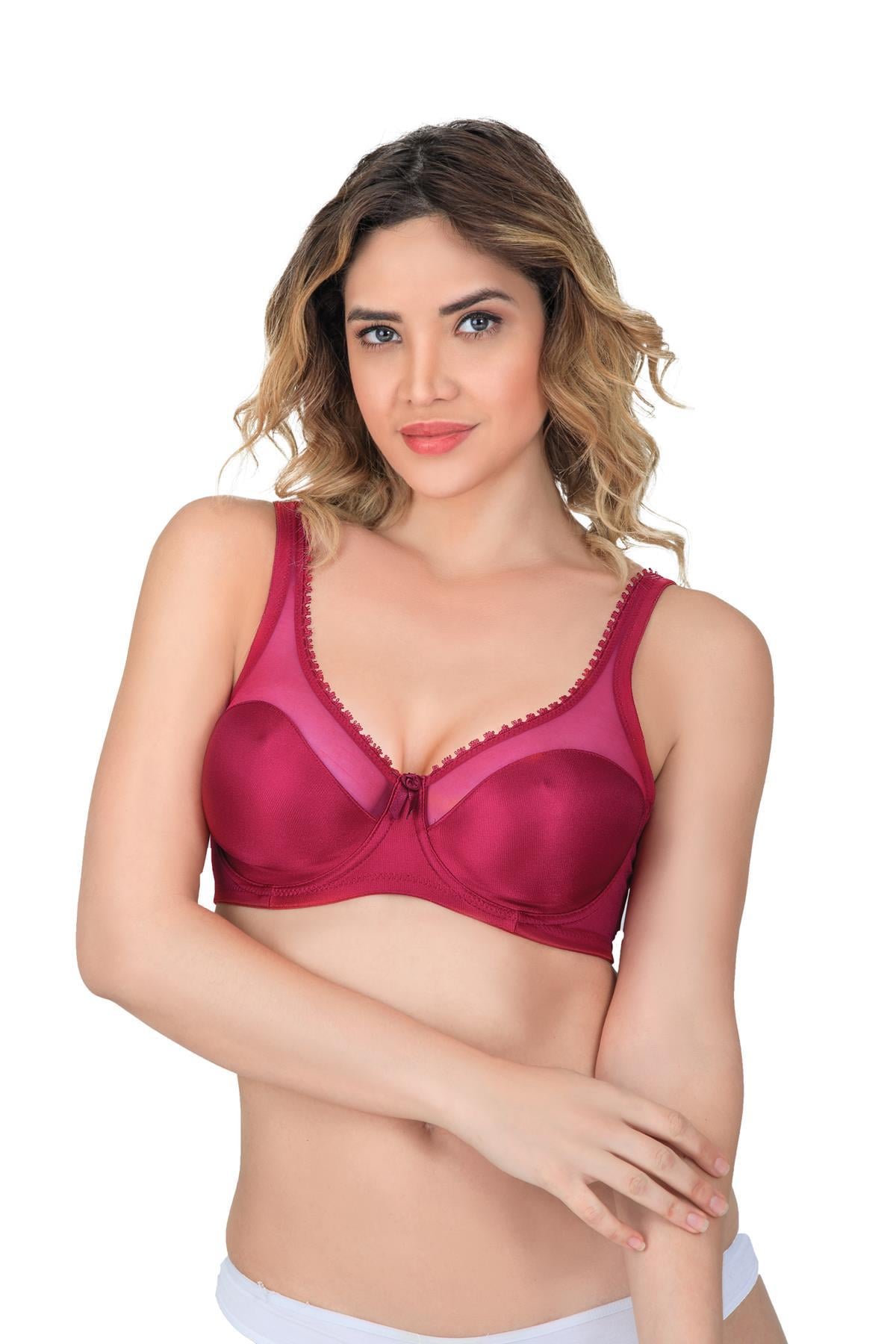 Bordo Emay 169 B Basic Balenli Toparlayıcı Sütyen