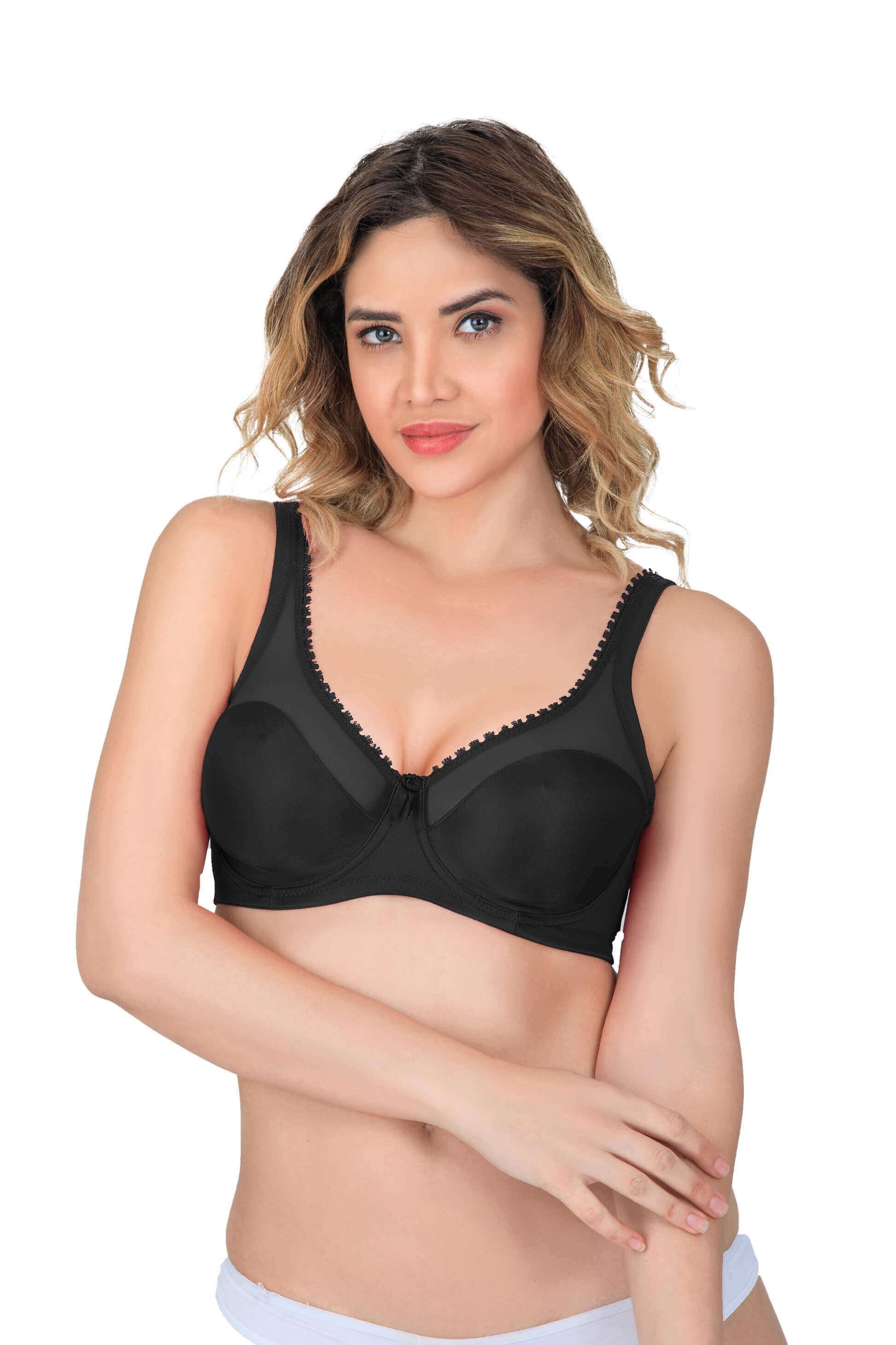 Siyah Emay 169 C Basic Balenli Toparlayıcı Sütyen