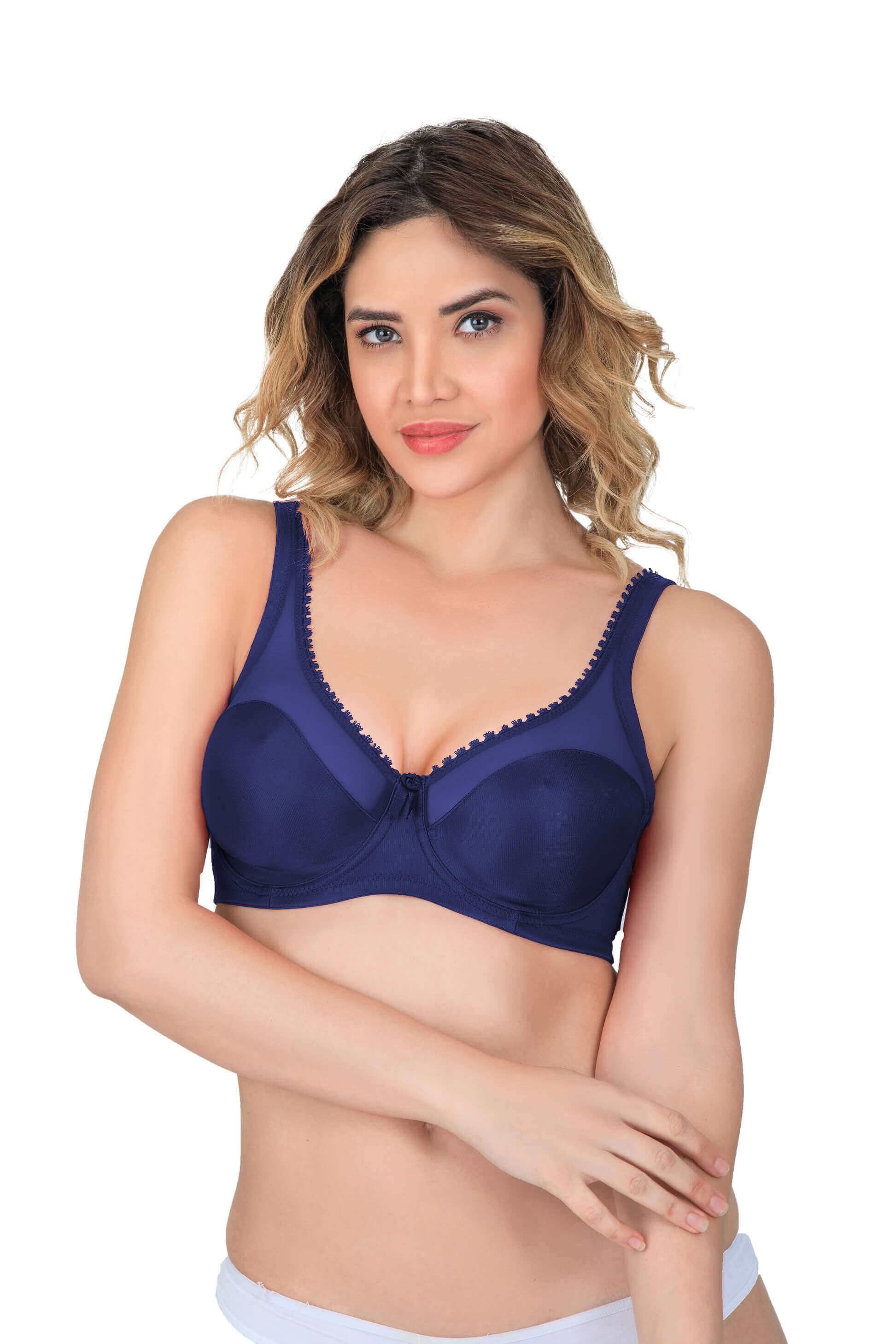 Lacivert Emay 169 C Basic Balenli Toparlayıcı Sütyen